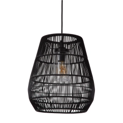 NERIDA Lampa wisząca Ø 35 cm 1xE27 IP44 czarny 03844/01/30 Lucide - zdjęcie dodatkowe 1